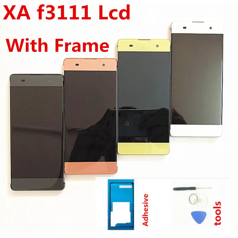 

100% Tested 5" For SONY Xperia XA F3111 F3112 F3116 LCD Touch Screen Digitizer Assembly Replacement Parts XA Display