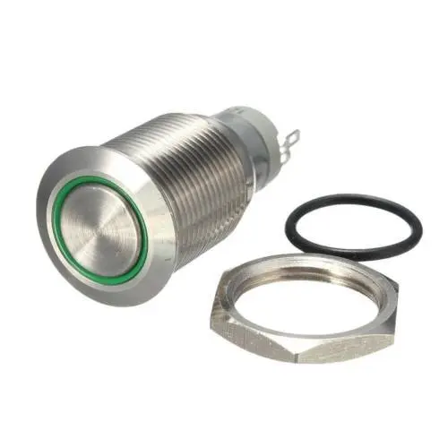 5 Pieces Angel Eye Electric Switch 12V Angel Eye Metal LED Car