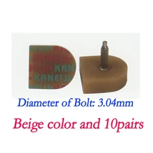 10 пар/лот; женские наконечники на высоком каблуке; 3,04 мм; цвет бежевый; Сменные Туфли на каблуке; женские туфли на шпильке; ремонтные советы