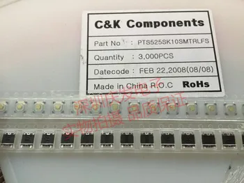 

Imported American C&K touch switch 4*4*1.5 patch 4 foot button small switch copper head high quality
