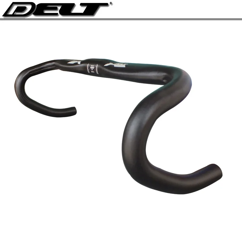 

Fixed gear Road bike Bicycle handlebar Drop Bent flat Bar for 31.8 x 420mm black