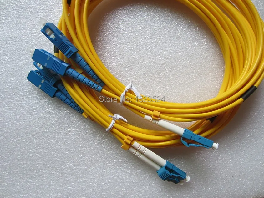 35M,SC to SC Duplex,SingleMode,Optical Fiber Cable Patch Cord SC/PC-SC/PC Jumper 