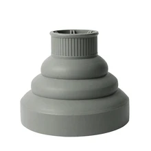 Силиконовый складной фен диффузор волос Воздуходувы вентилятор Складная крышка волнистые Пушистый вьющихся волос чайник клубок укладки волос Инструмент un555