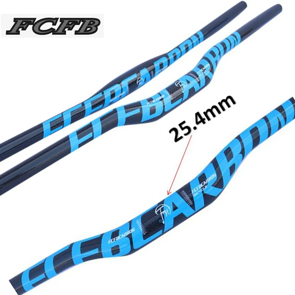 blue mtb handlebars