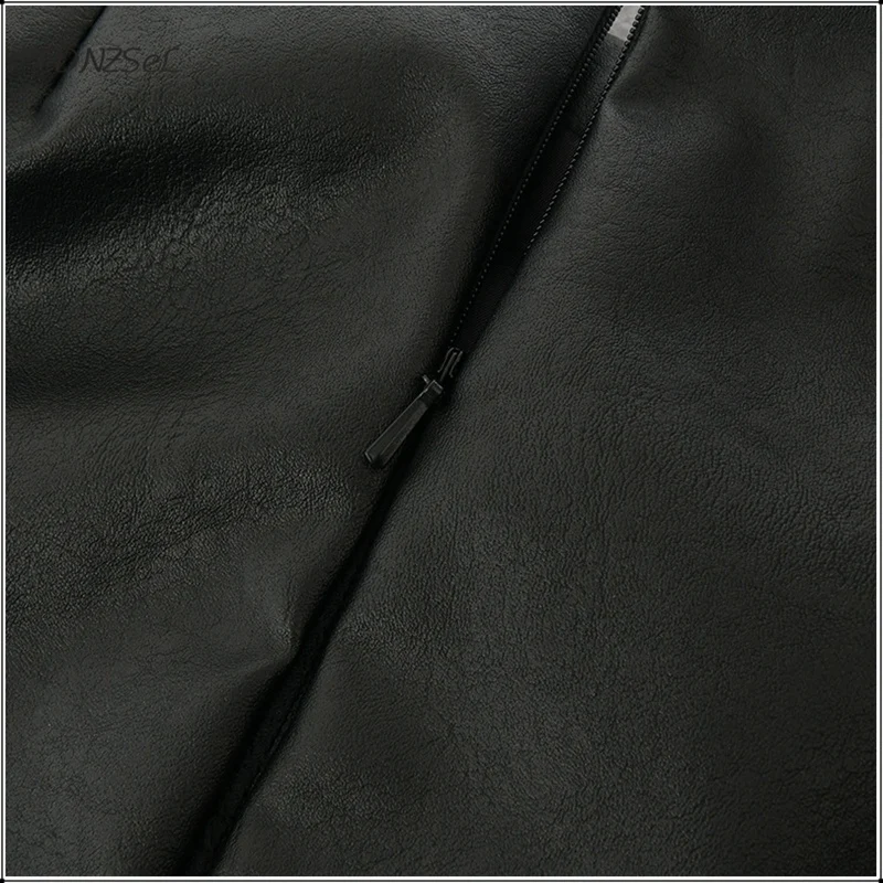 Пикантные черные сапоги из искусственной кожи узкие Асимметричная юбка Повседневное Для женщин и пуговицы Тонкий Горячая Короткие