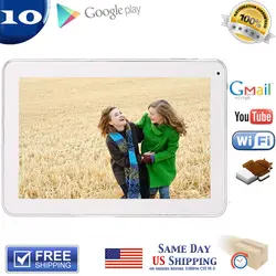 Оптовая продажа фабрики 10. "Android 4,2 Tablet PC Dual Core Allwinner A20 1,2 ГГц 8 г/1 г емкостный сенсорный экран HDMI Wi-Fi камера