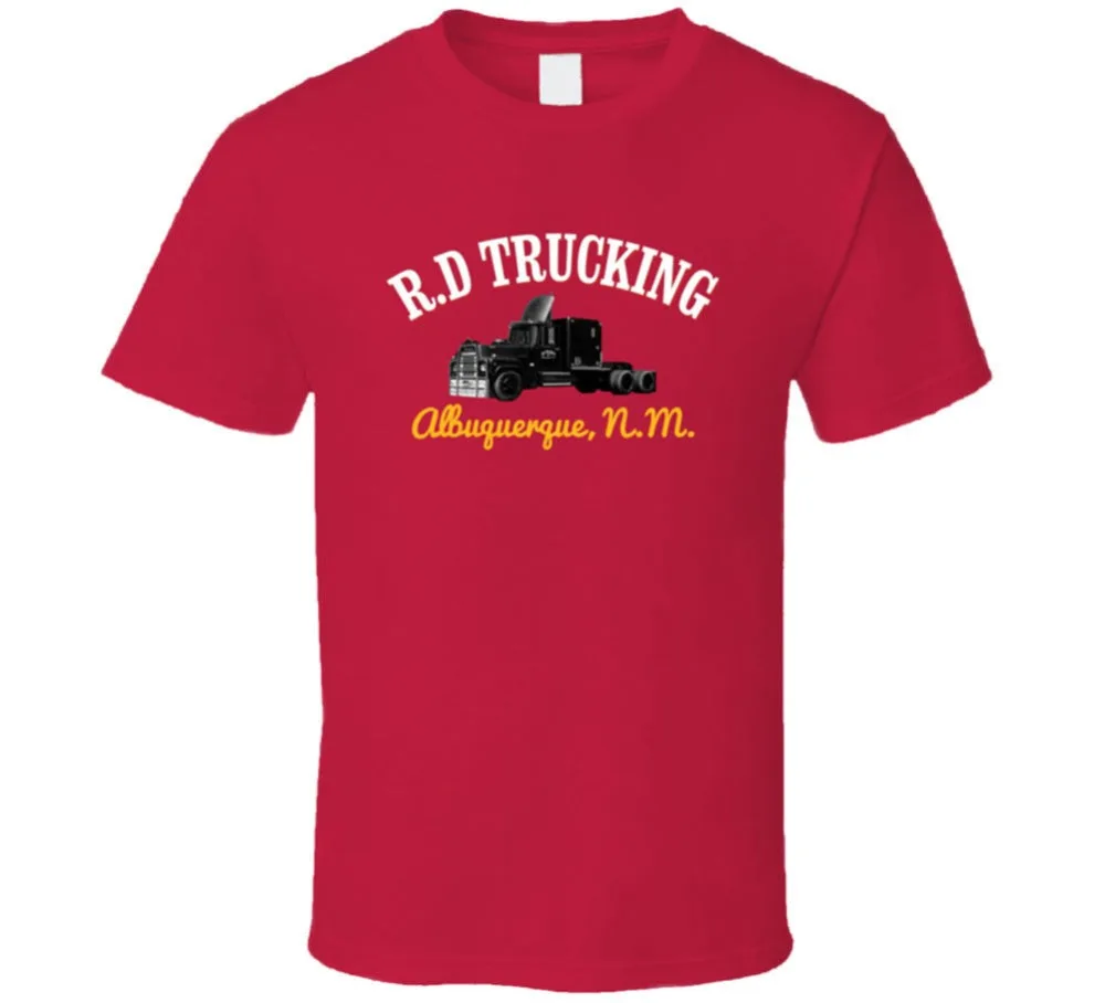 2018 Summer Style T Shirt R.D. Albuquerque Men's Red T-Shirt Tee Convoy Rubber New Summer sportwear casual t-shirt 2018 Summer Style T Shirt R.D. Albuquerque Men's Red T-Shirt Tee Convoy Rubber New Summer sportwear casual t-shirt