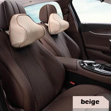 1 шт., Удобная автомобильная подушка для шеи, зимний подголовник, подушка, Автомобильная подушка для путешествий, для сна, автомобильные аксессуары, пена с памятью