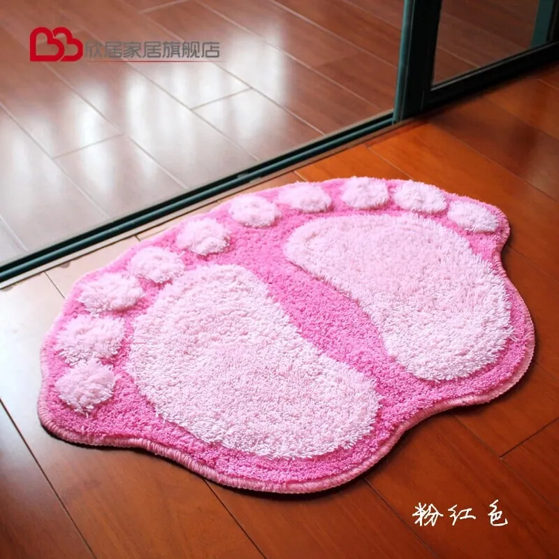 40*60 Lovely children's bathroom door mat antiskid bedroom hallway