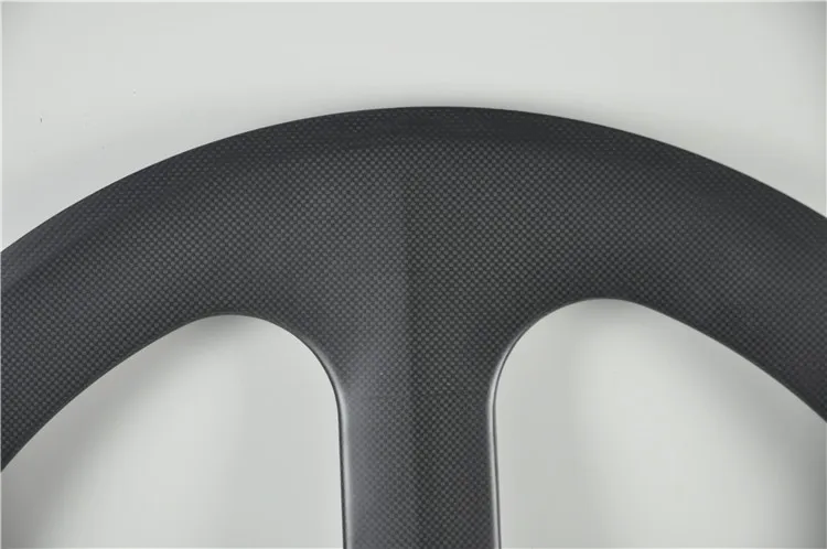 700C full carbon 3-spokes carbon wheels 70mm depth Tri-spoke clincher/tubular for road/Track/Triathlon/Time Trial Bike rim