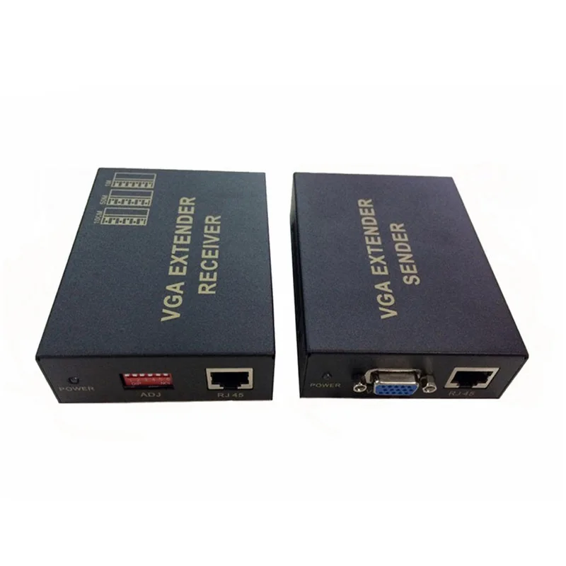 &quotE ZHOU&quot EZCA3205 VGA к RJ45 удлинитель сетевой кабель передачи один передатчик (100