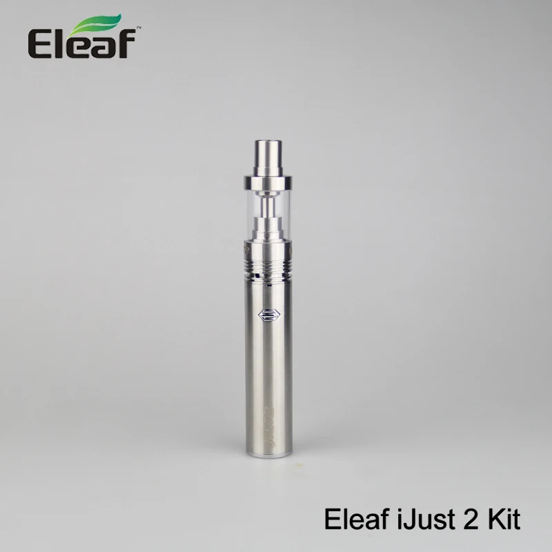 Дешевые оригинальные eleaf ijust 2 комплекта 5.5 мл 2600 мАч Батарея Ёмкость серебро 0.3ohm