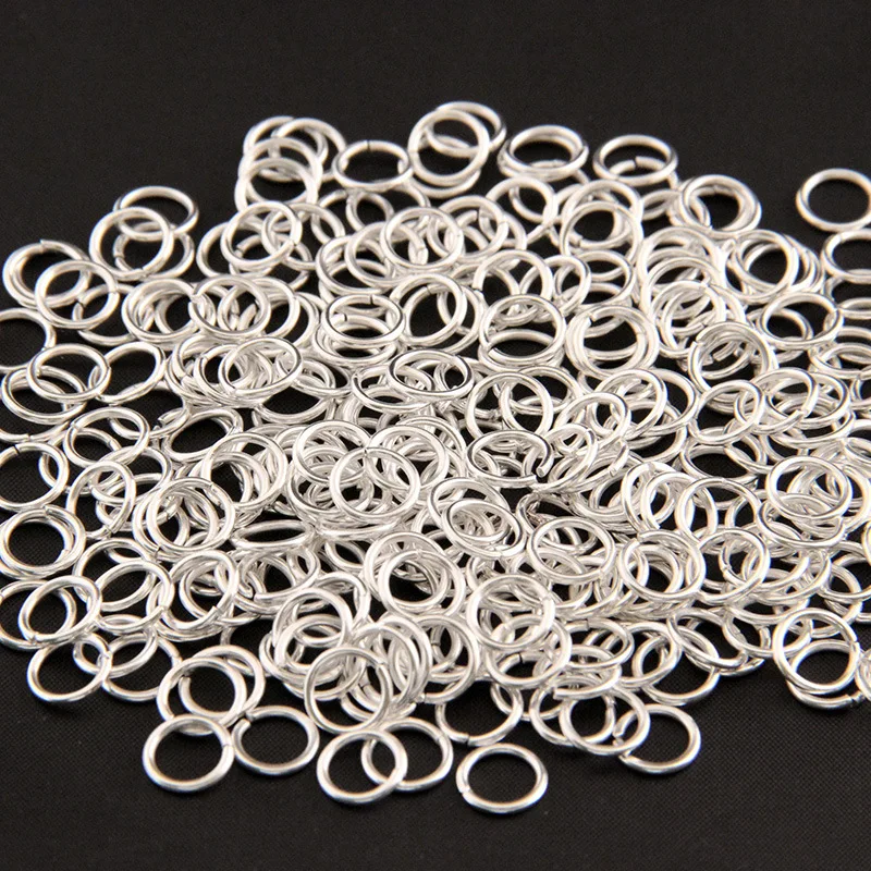 4 16mm Gold Link Loop Open Jump Ring For Diy Jewelry Marking Findings Connector Silver Accessories Necklace Bracelet|Принадлежности