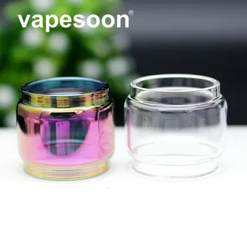 

VapeSoon Bulb Convex Glass Tube For Resa BABY TANK 7ML Rainbow Clear Color 1pcs