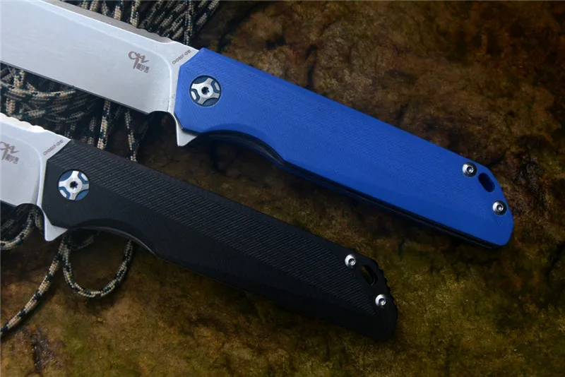 Cena CH3507 G10 uchwyt składany nóż D2 ostrze łożysko kulkowe podkładka Flipper scyzoryk z klipsem