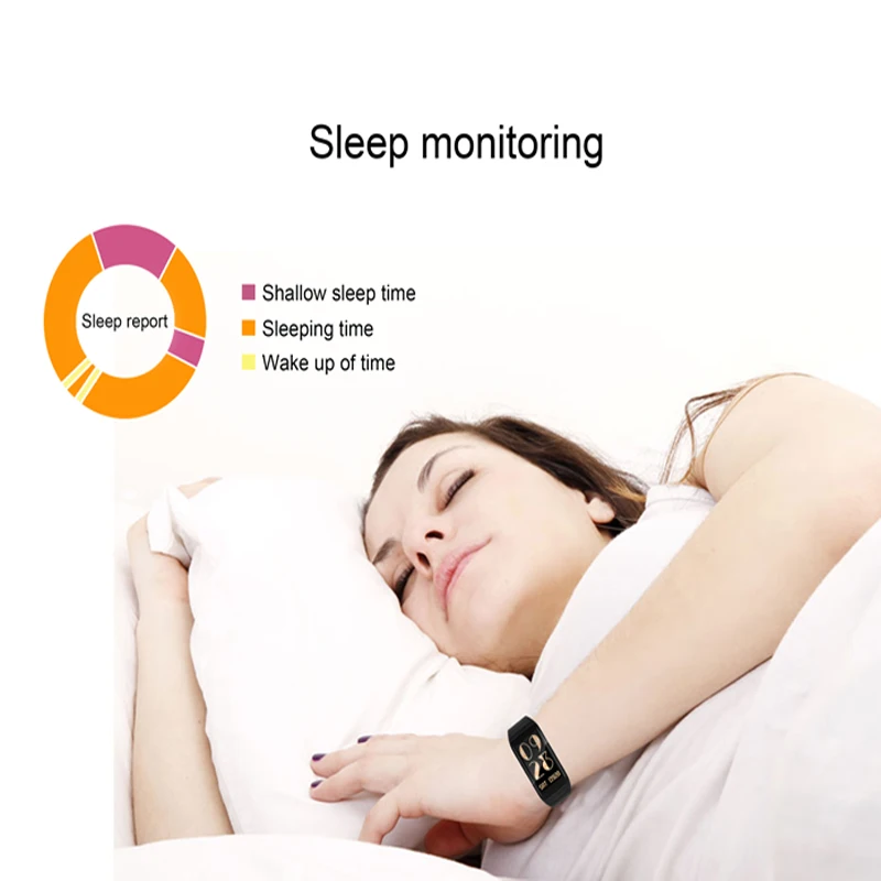  F1 Plus Color Lcd Screen Fitness Tracker Sleep Tracker Smart Bracelet Heart Rate Monitor Waterproof - 32920297925