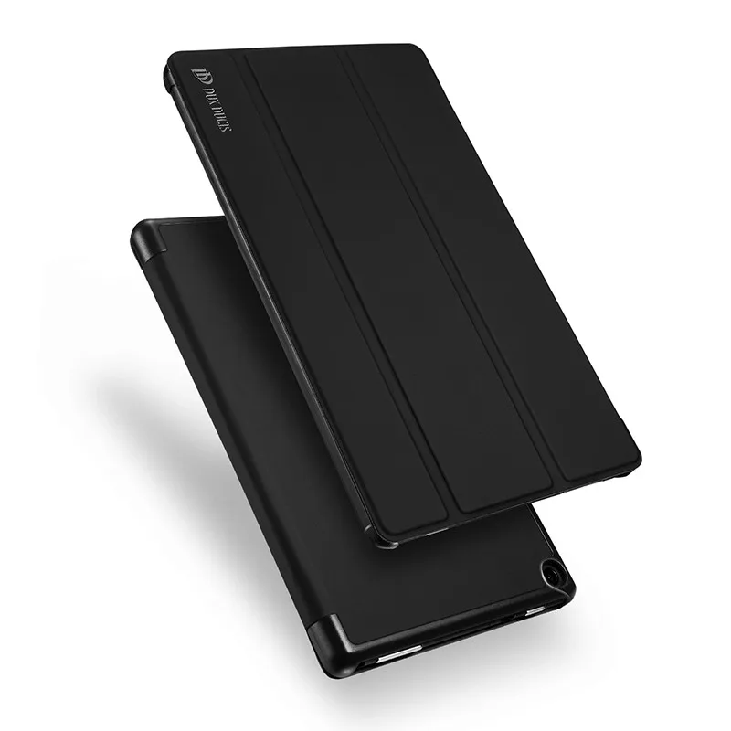 Dux DUCIS кожи Pro для Kindle Fire HD 10 (2017) серии пробудить Tri-Fold кожаный чехол подставка Amazon |