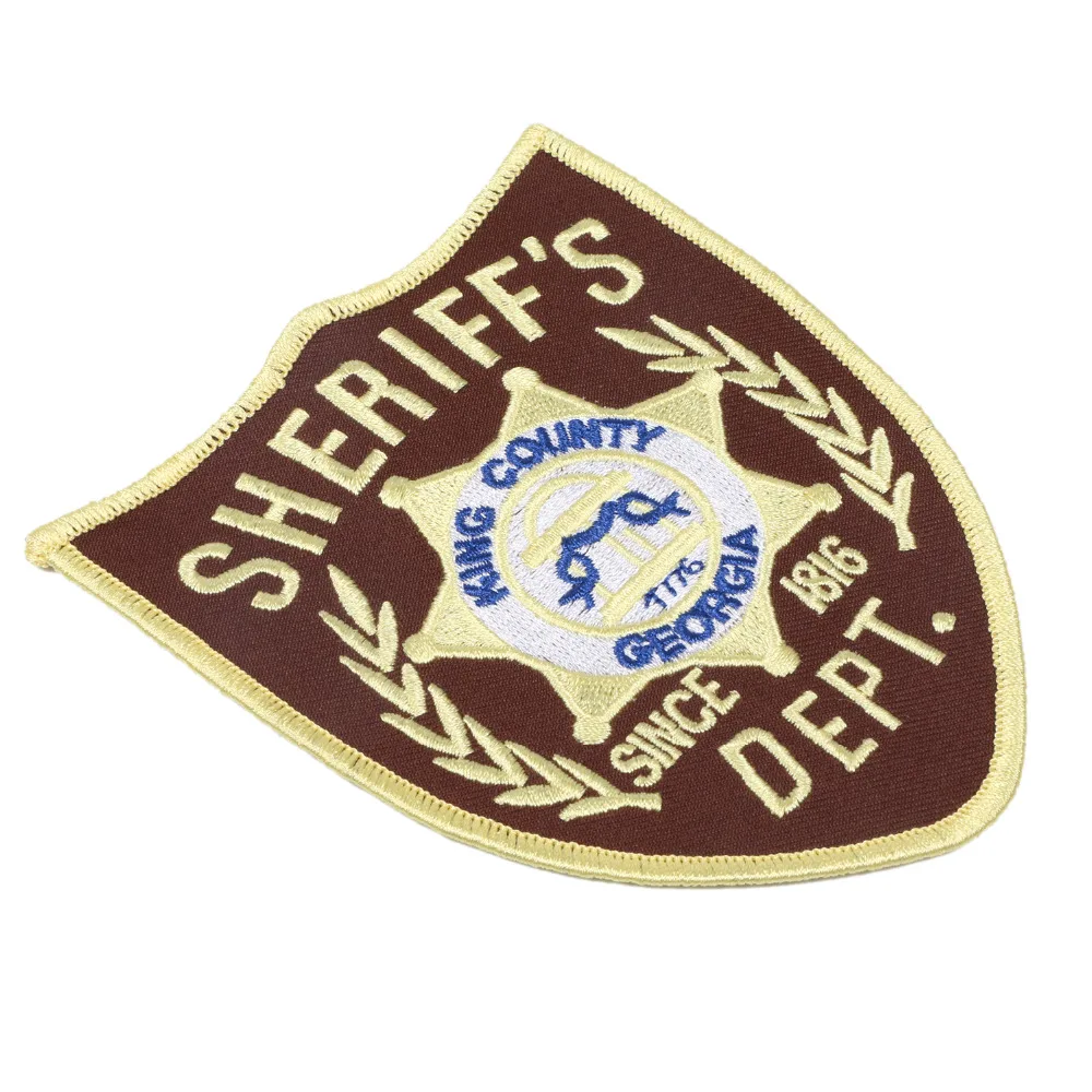 Ходячие мертвецы король кантри канцлер DEPT. Нашивка на плечо 34230|dept|shouldershoulder patches |