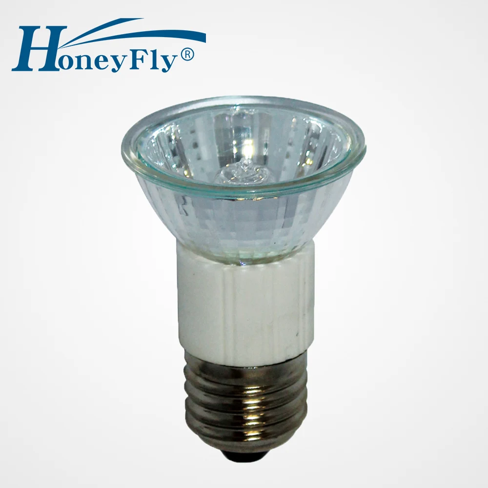 HoneyFly Halogen Lamp 2pcs JDR 2700 3000K 50W 220V Cup Shape E27
