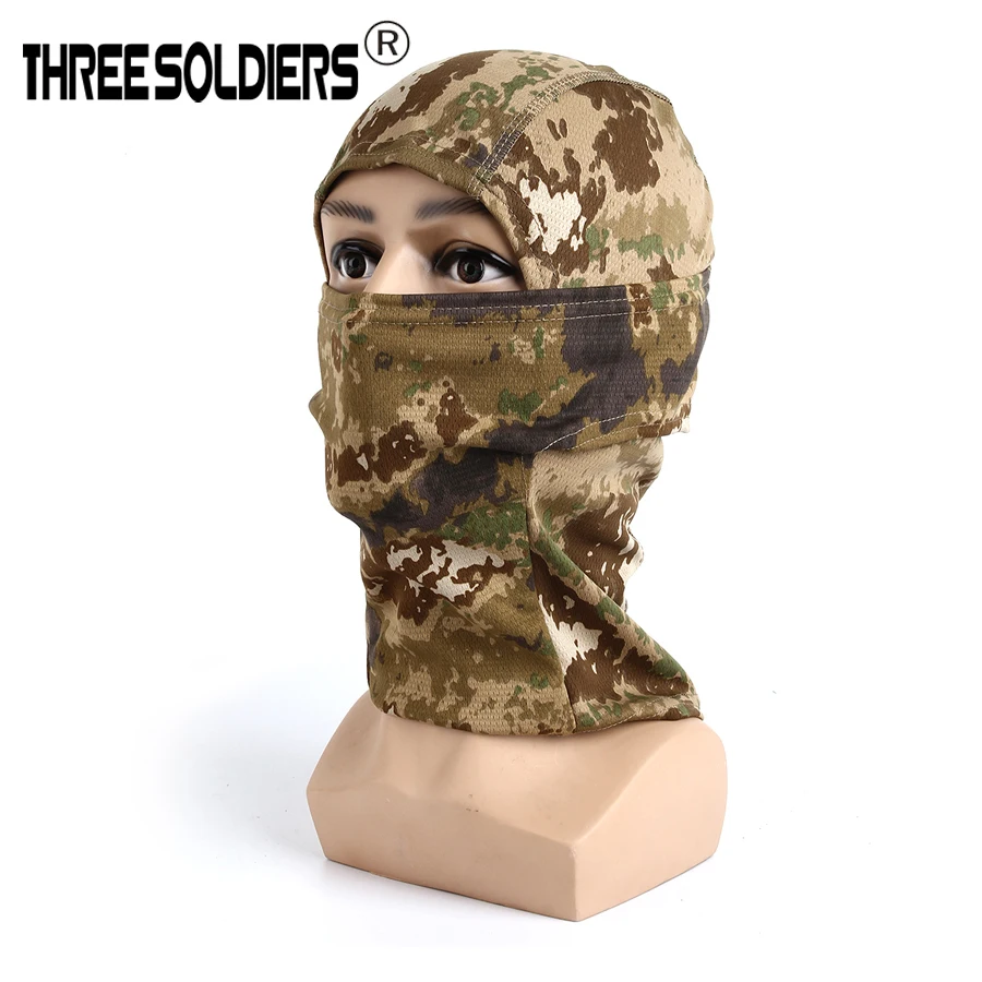 Дышащая Балаклава Tight striped Camo полный уход за кожей лица Маска Тактический Airsoft Боевой Пейнтбол армии защиты сноуборд Вечерние