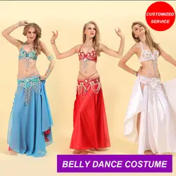 Новый стиль Для женщин Танец живота Костюм Костюмы для восточных танцев живота танец танцовщица одежда индийские танцевальные костюмы для