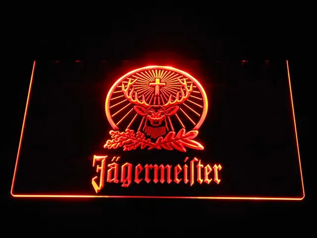 A231 Jagermeister светодиодный неоновый светильник с оленем