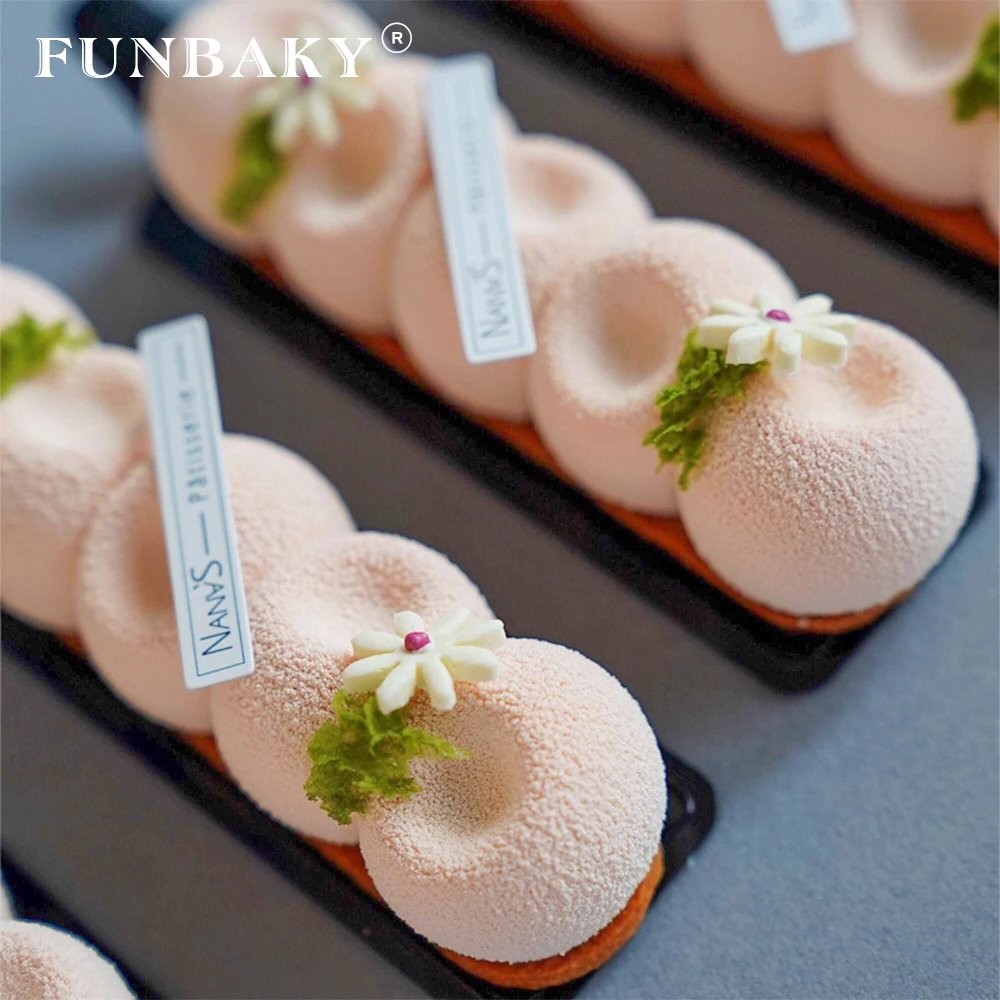 FUNBAKY инструменты для украшения торта круглой формы с шариками 3D декоративные