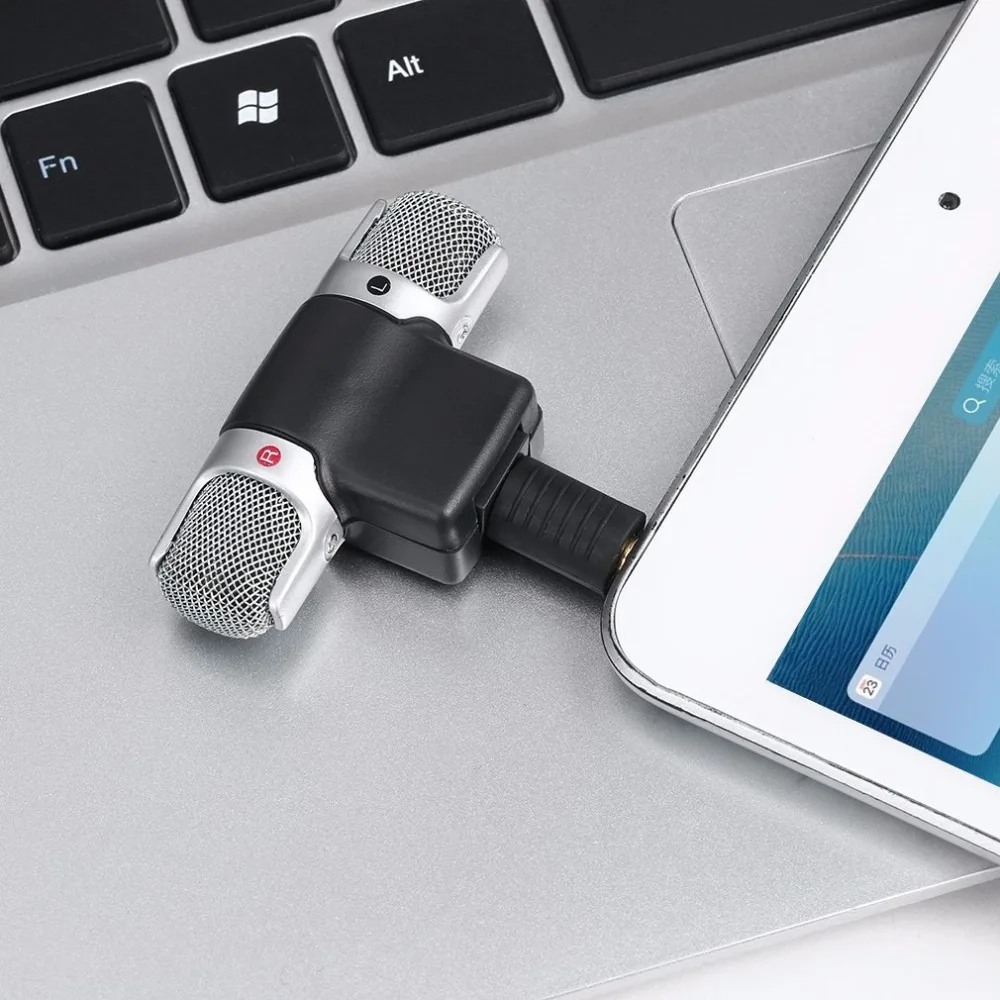 

2019 Portable 1pc Mini Stereo Microphone Microphone 3.5mm Mini Jack PC Laptop Notebook Global Hot Drop Studio Mini Speaker