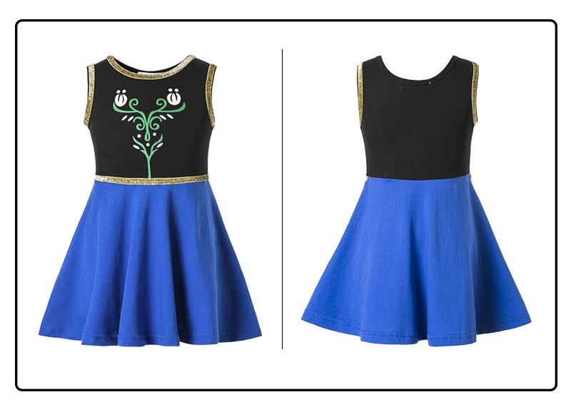 Girls Clothing snow white princess dress Clothing Kids Clothes,belle moana Minnie Mickey dress birthday dresses mermaid costume cute baby dresses