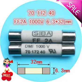 

7017240 FF 2A DMI 1000V 6x32 mm Fuses Fused-Core Fuses