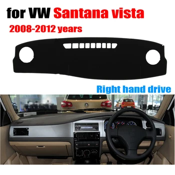 

Car dashboard covers for VOLKSWAGEN VW Santana Vista 2008-2012 Right hand drive dashmat pad dash cover dashboard accessories