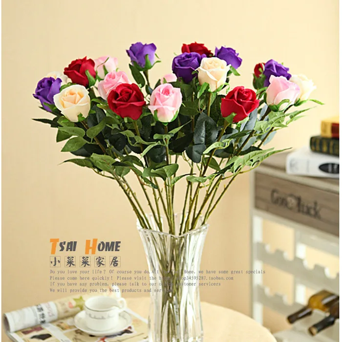 Online Whole Artificial Flower From China Aliexpress Com Silk Australia Andean Rose 28cm 11 Length Artificial Flowers Spring Roses 5 Stalks Home Xmas Showcase Decor Wedding Centerpiece From