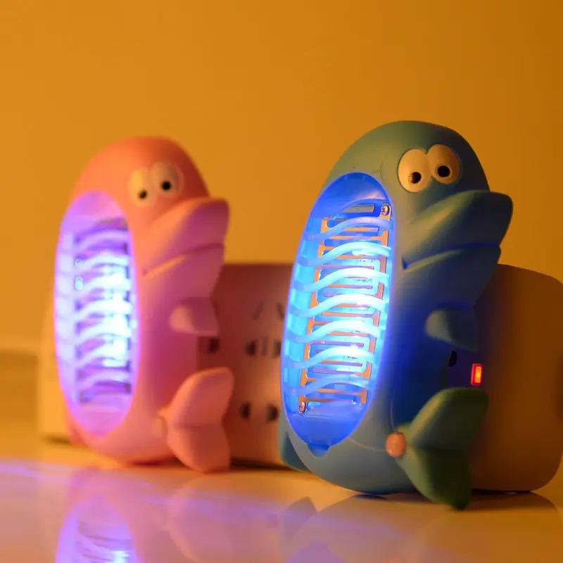 

Mosquito Killer LED Cute Sculpt Electric Mosquito Fly Pest Bug Insect Zapper Killer With Trap Lamp Pest Control Products