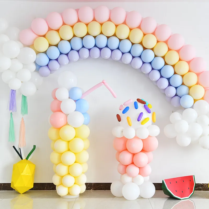 

10pcs 2.2g Gold Balloons Baby Shower Birthday Decoration Wedding Foil Balloons Decoration Anniversaire Boy Macaron Latex Balloon