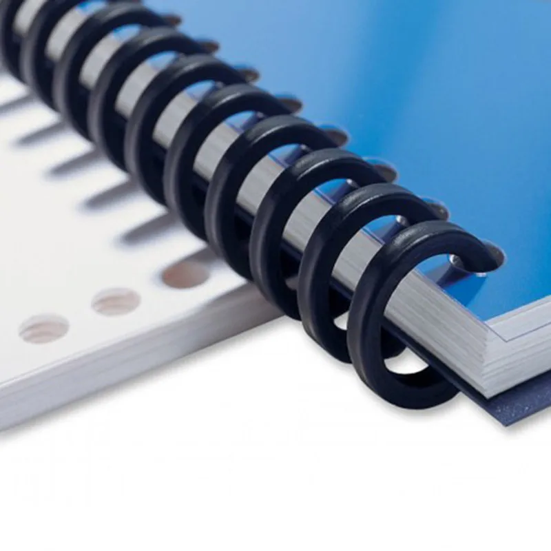 25 Hole Transparent Plastic Binding Ring Loose-leaf Binding Ring Single Not Scrape Hand Porous Loose Leaf Porous Loose Cut