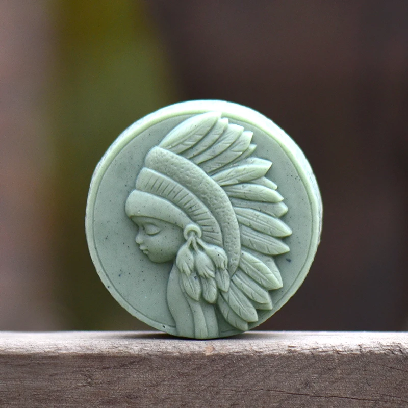 

Silicone Soap Mold Mori Girl Shape Handmade Cake Molds Natural Soap Making Crafts Diy Chocolate Candy Forming Tool