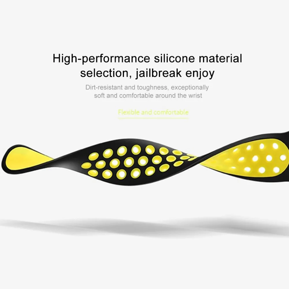 Для Amazfit Stratos Смарт-часы ремешок дышащие спортивные силиконовые полосы браслет двойной цвет ремень для Xiaomi Huami Amazfit Pace