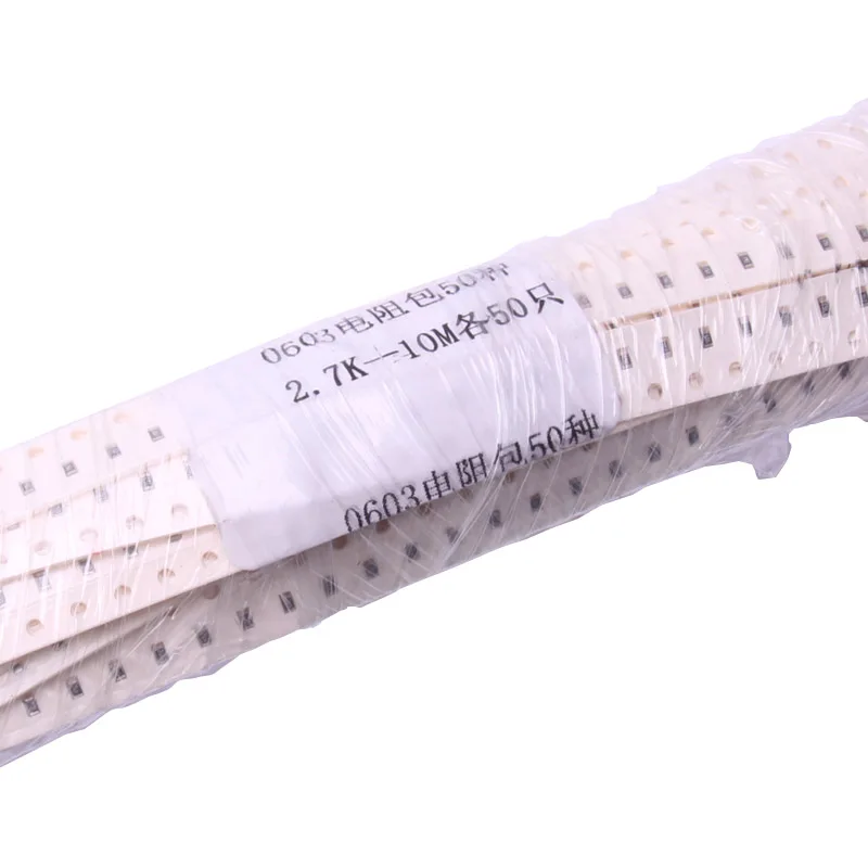Glyino 2400 шт. около 48 видов резисторов для чипов 0603 SMD Размер 2 7 k 10M Ом 50 Arduino|Резисторы|