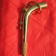 Alto Саксофоны Средства ухода за кожей Шеи Золотой лак sax части