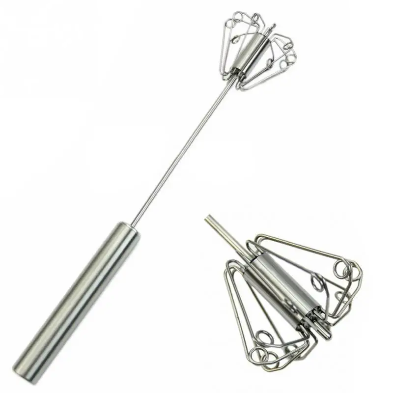 2019 new Stainless Steel Egg Beaters Semi-automatic rotary Kitchen Gadgets Egg Stirring Whisk Rotary kitchen accessories tools 2019 new Stainless Steel Egg Beaters Semi-automatic rotary Kitchen Gadgets Egg Stirring Whisk Rotary kitchen accessories tools