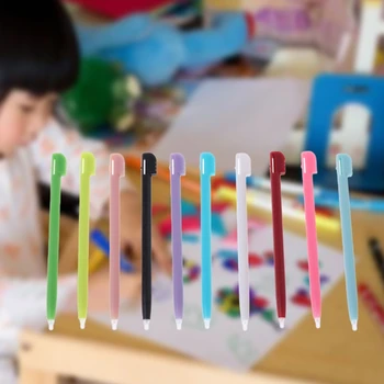 

Hot New 10pcs Color Plastic Touching Screen Stylus Pen For NDS for NINTENDO DS LITE New