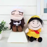 2pcs/lot Big Size 30cm Pixar Movie UP Russell & Carl Fredrickse Plush Toys Doll Soft Stuffed Cartoon Toy Gifts for Children Kids