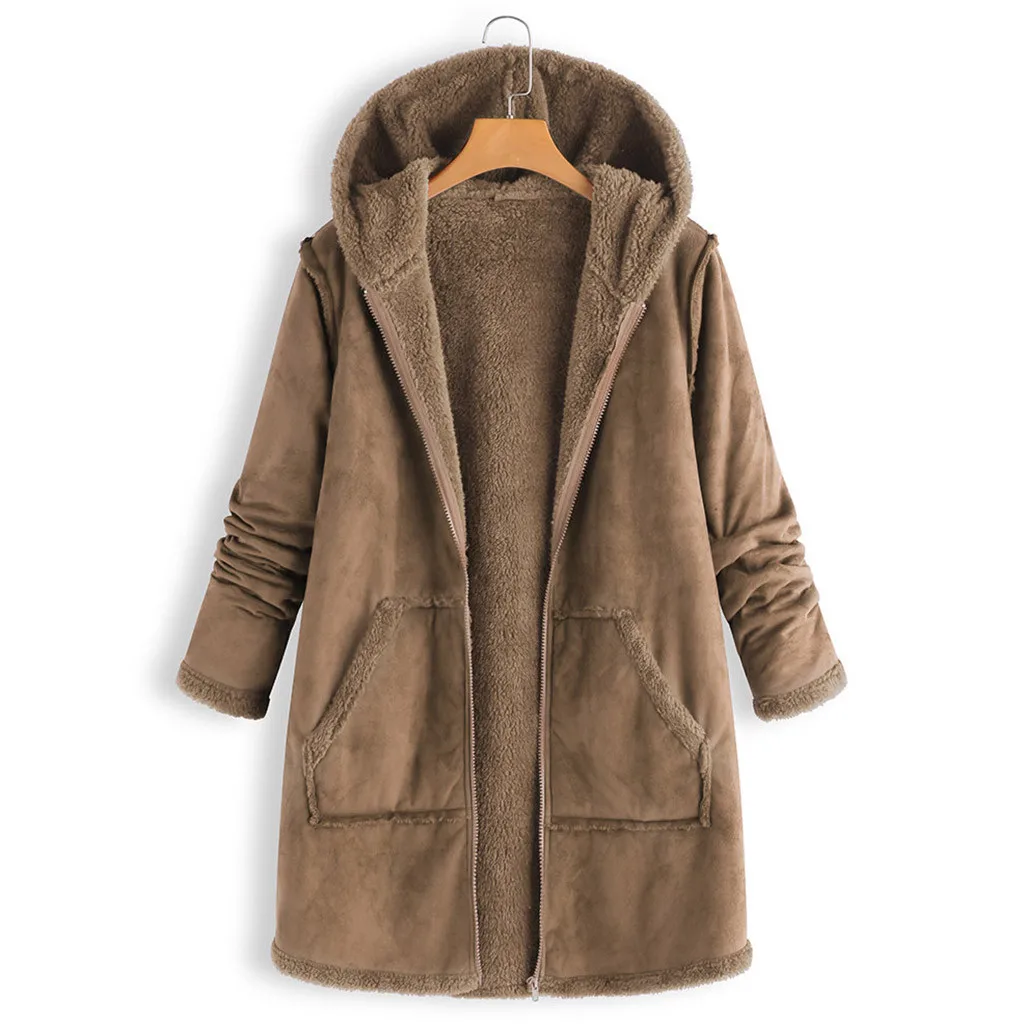 High Quality Hooded Coats Cotton Winter Jacket Womens