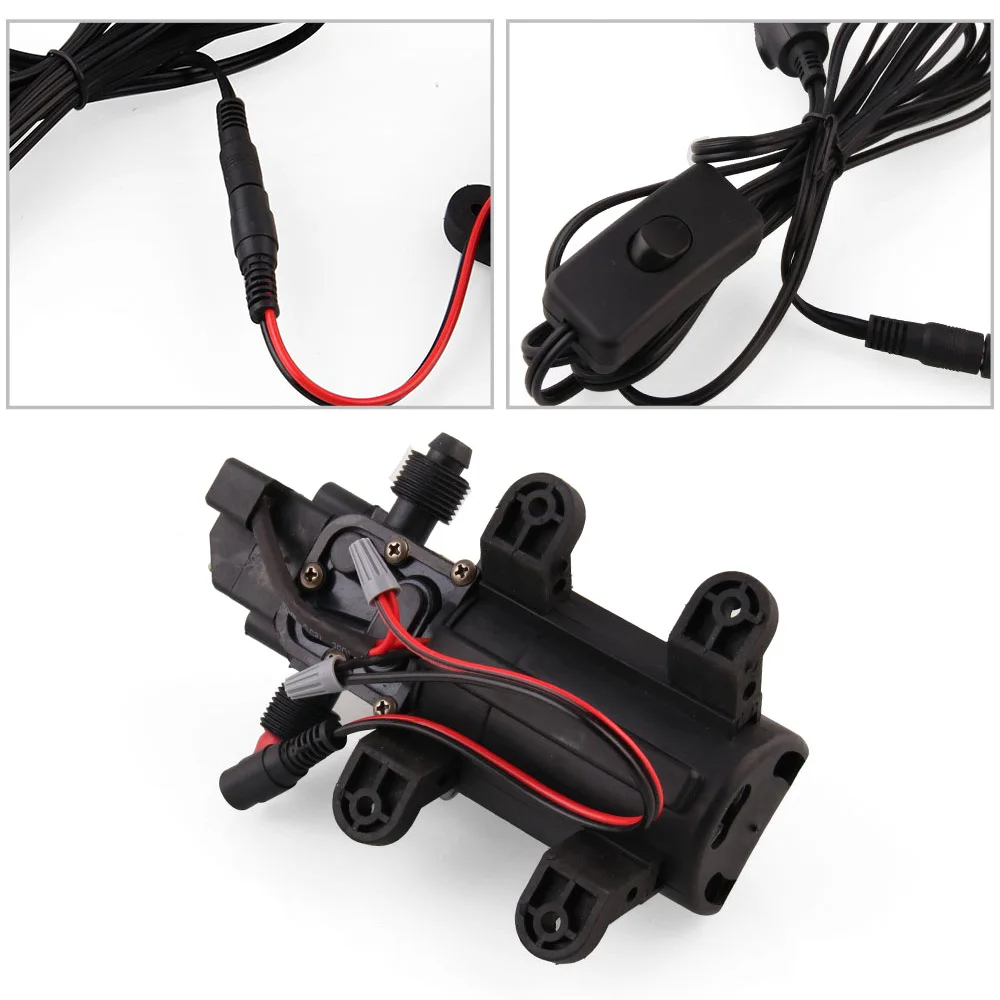 The Water Gun Set Car Wash Pump Water Gun High Pressure Tube Water Inlet Filter For Car Cigarette Lighter Car Cleaning