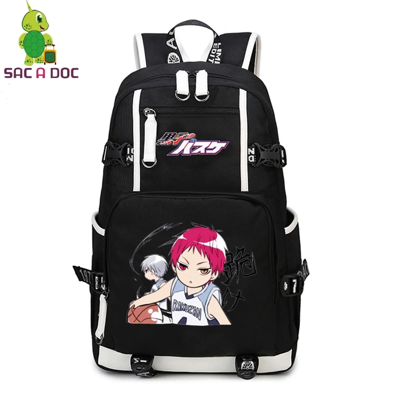 

Anime Kuroko No Basket Backpack Kuroko/Akashi Printed School Bags for Teenage Girls Boys Laptop Backpack Women Men Travel Bags