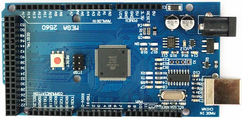 Отличный Мега 2560 R3 Mega2560 REV3 + пандусы 1 4 контроллер RAMPS1.4 ЖК дисплей 12864 для 3D