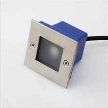 3 Вт светодиодный подземный светильник IP68 утопленный напольный наружный светильник DC12V или AC85-265V