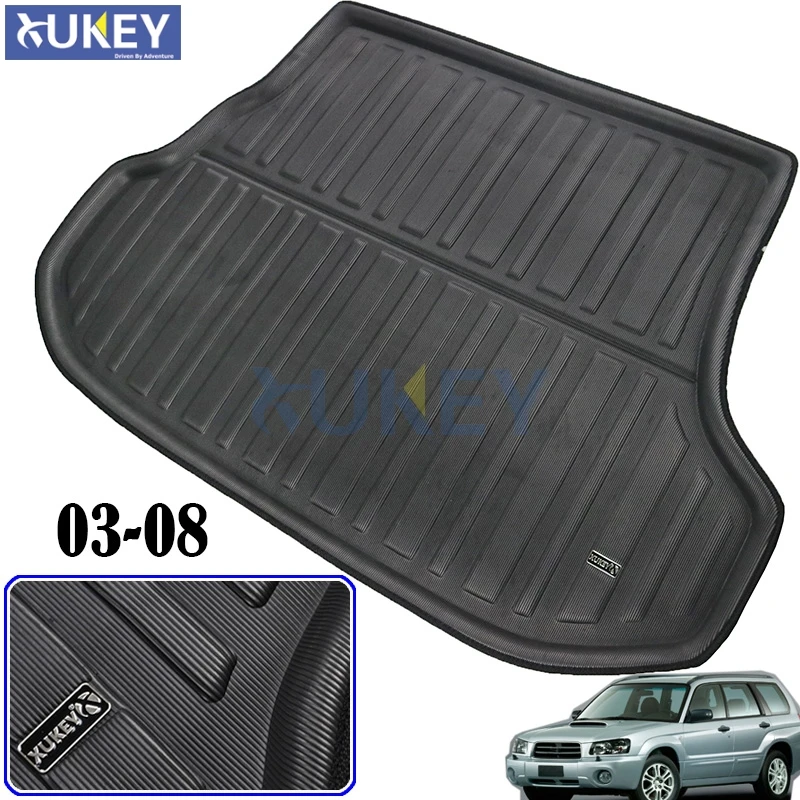 Грузовой Коврик для Subaru Forester 2003 2008 задний грузовой поднос подкладка багажника