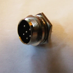 2,3, 4,5, 6,7, 8 9-pin шасси розетки соединяет микрофонный разъем GX16 разъемы, используемые на многих CB радио и Ham радио - Цвет: 6 Pin Socket