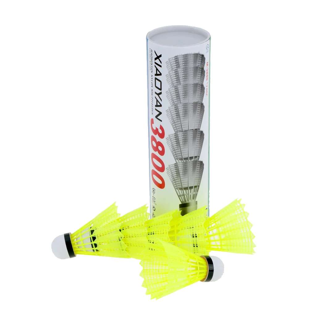 6 piezas volantes Badminton formación Nylon volantes Badminton deportes al aire libre accesorios Badminton Shuttlecocks 6 piezas volantes Badminton formación Nylon volantes Badminton deportes al aire libre accesorios Badminton Shuttlecocks